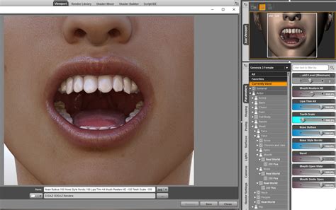 200 Plus Head Face Morphs For G3f Are Messing Up The Teeth Etc Partially Fixed Daz 3d Forums
