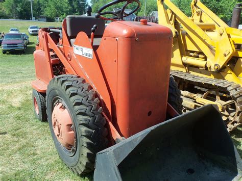 Orange Tracto Loader Wheel Loader Tractors Vintage Tractors Allis