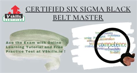 Certified Six Sigma Black Belt Master Tutorial Vskills In