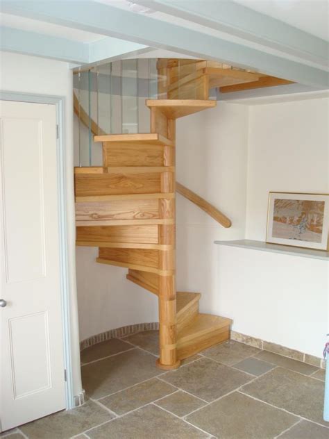 Wood And Glass Spiral Staircases A Perfect Match British Spirals