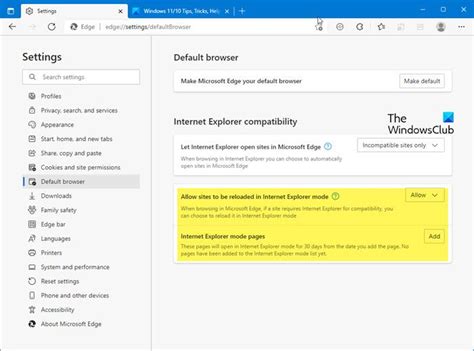 How To Use Internet Explorer Mode Or Compatibility View In Microsoft Edge Olson Moseng