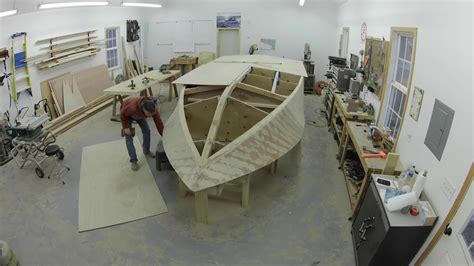 Custom 19 Ft Cold Molded Boat Build Video 7 Youtube