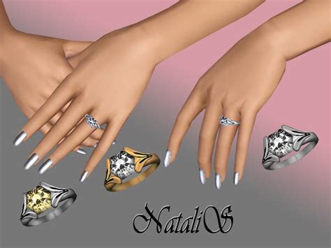 Natalis Diamond Engagement Ring 001 Fa Fe