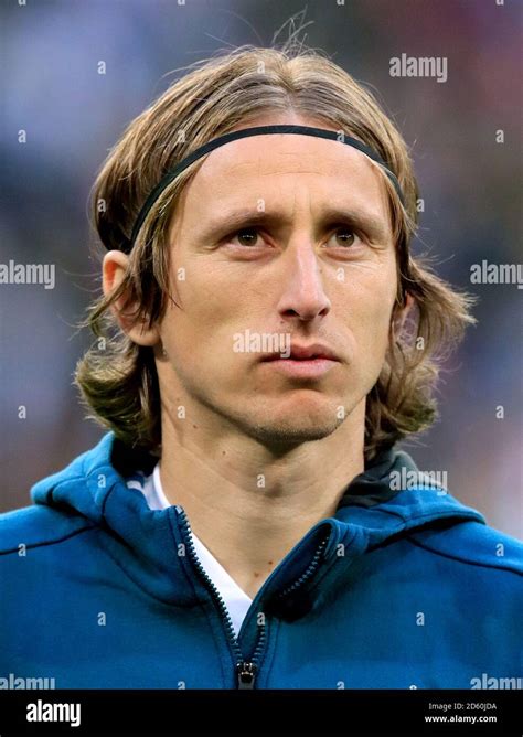 Real Madrids Luka Modric Stock Photo Alamy