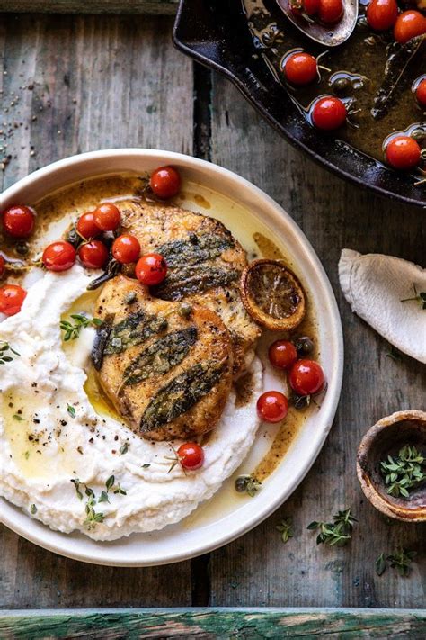 On her website half baked harvest, which she started in 2012, gerard has shared a variety of mouthwatering recipes with the best ingredients that are in season. Sage Lemon Butter Chicken Piccata with Mashed Cauliflower ...