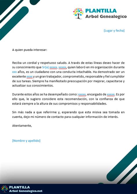 Carta De Recomendacion Guatemala Actualizado Octubre Vrogue Co