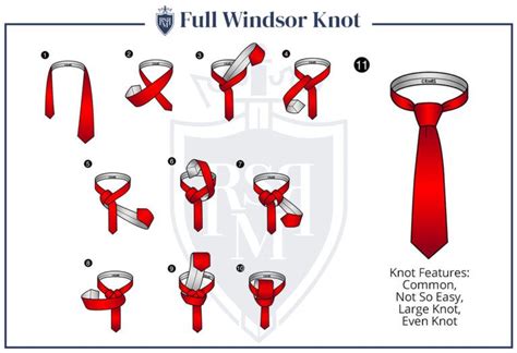 How To Tie The Full Windsor Knot Tying The Double Windsor Necktie