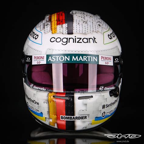 Sebastian Vettel Rocks This Awesome Lego Themed Helmet For The 2022