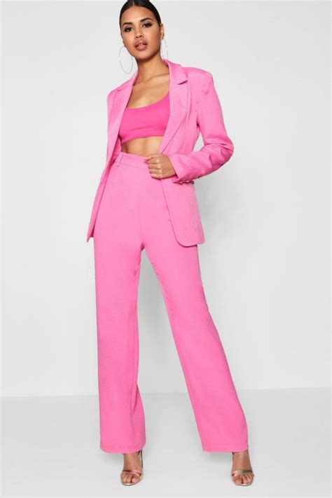 Pink Pantsuits Are Giving Presidential Vibes And Theyre All The Craze
