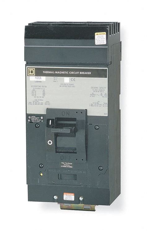 Square D Molded Case Circuit Breaker 350 A Amps Number Of Poles 3