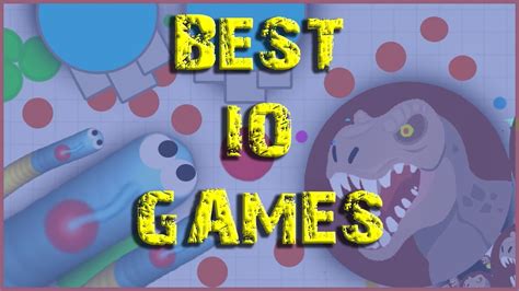 5 Best Io Games 2017 Youtube
