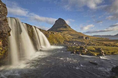 One Of Icelands Iconic Landscapes Mount Kirkjufell And