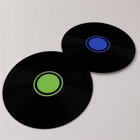 Vinyl Record 3d Model 3ds Fbx Blend Dae