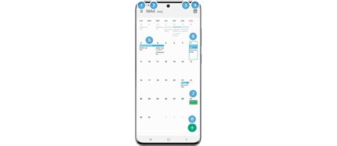 Calendario Samsung Galaxy Calendario Jun 2021
