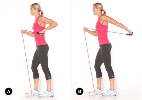 15 Minute Resistance Band Tricep Workout For Build Muscle Fitness And
