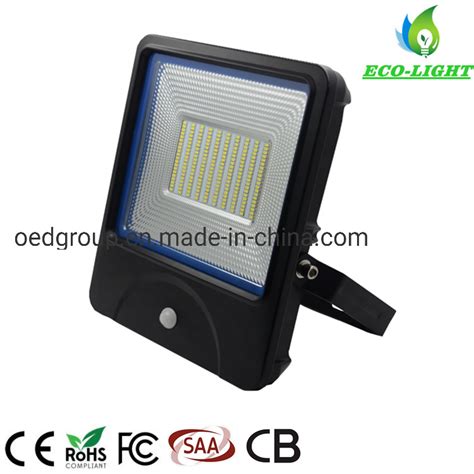 Ultra Slim Outdoor Ip Super Bright Smd Pir Led Flood Light W