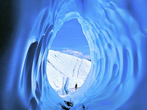 Views From Inside An Ice Cave On The Matanuska Glacier Alaska Pics