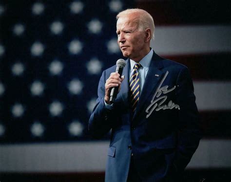 Here is joe biden's signature last year. Senator Joe Biden Signed Autograph 8x10 Photo - President 2020 America Acoa