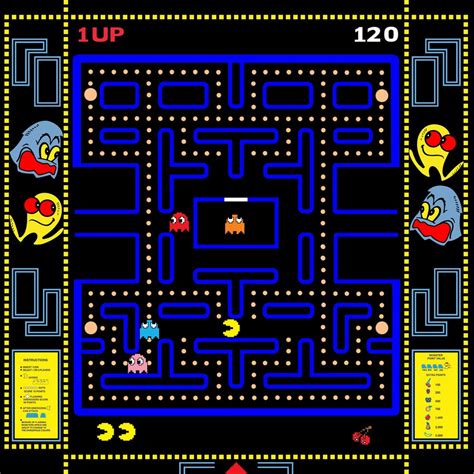 Pac Man Game Drawing Free Image Download