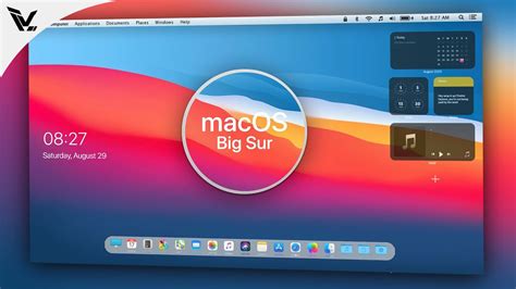 Macos Big Sur Dynamic Dark Skinpack Skin Pack Theme For Windows 10 Le