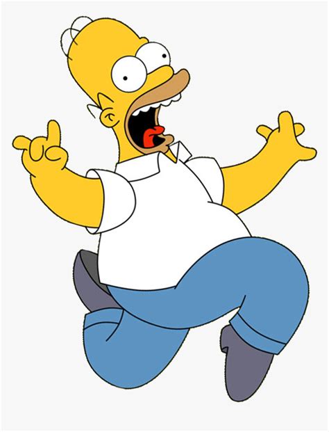 Homer Marge Bart Lisa Homer Simpson Running Png Transparent Png Sexiz Pix