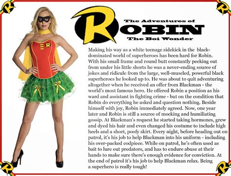 Interracial Sissy Captions The Adventures Of Robin The Play Pretty Silk Tg Caption 34 Min