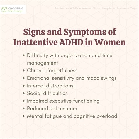 The Challenges Of Inattentive Adhd For Women