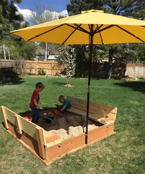 6x6 Box Diy Sandbox Backyard Playground Kids Yard