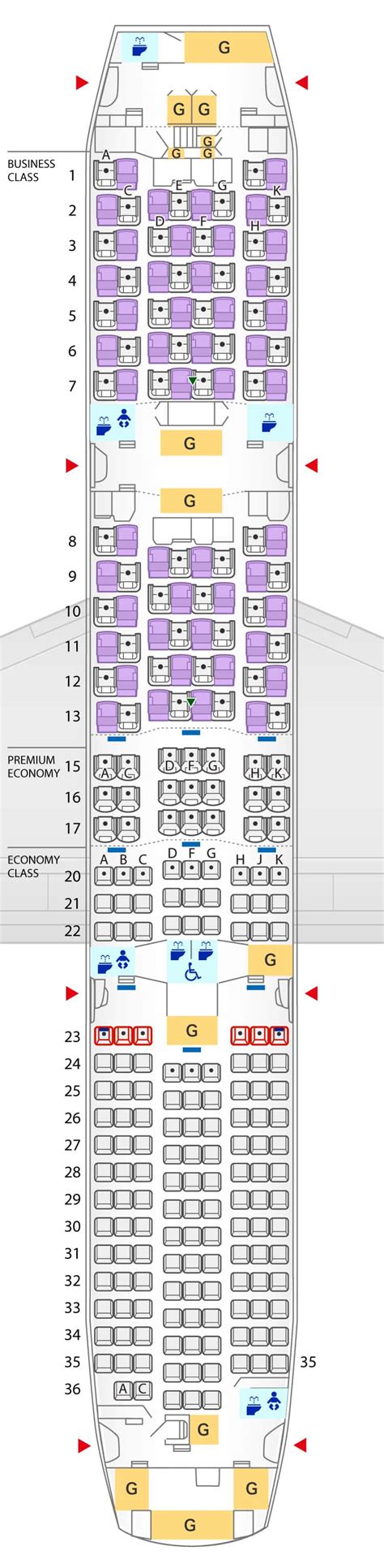 Boeing 787 Seating Chart