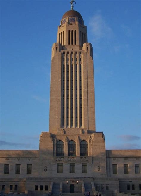 Nebraska State Capitol Usa Architect Bertram Goodhue