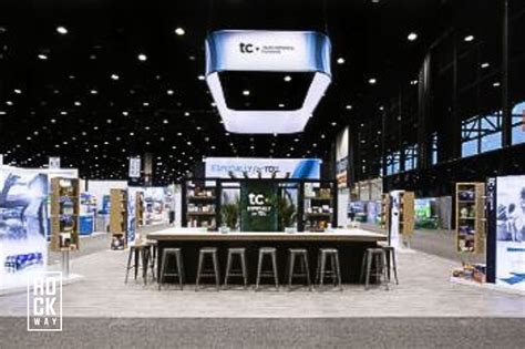 Transcontinental Larger Custom Trade Show Booth Rockway Exhibits Events