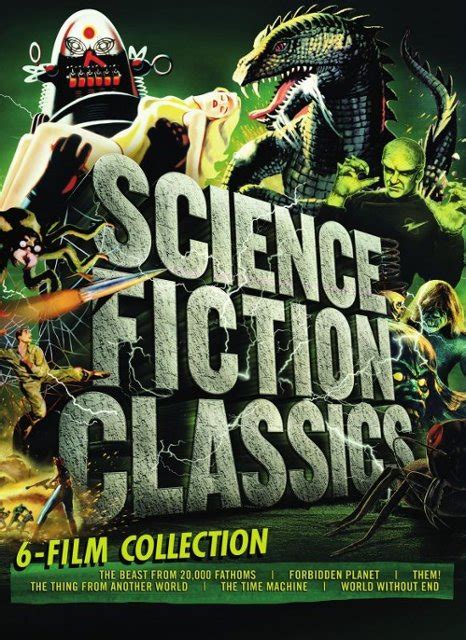 Science Fiction Classics 6 Film Collection Dvd Best Buy