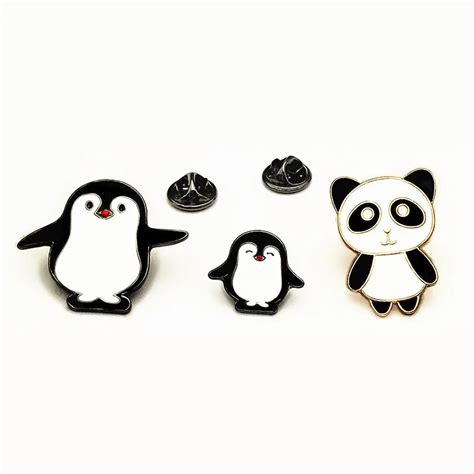 Buy Lovely Penguin Panda Animal Broches And Pins Cute
