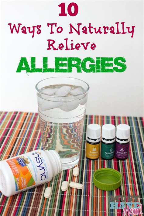 10 Ways To Naturally Relieve Allergies Natural Probiotic Essential