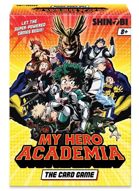 My Hero Academia The Card Game Board Game At Mighty Ape Australia