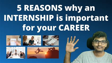 5 Reasons Why An Internship Is Important For Your Career During Your