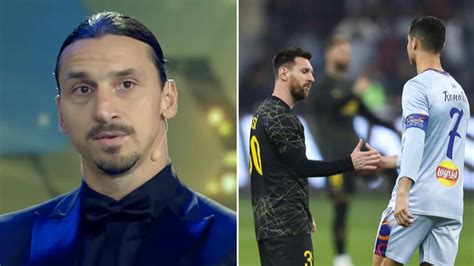 Zlatan Ibrahimovics Controversial Answer To Lionel Messi Vs Cristiano