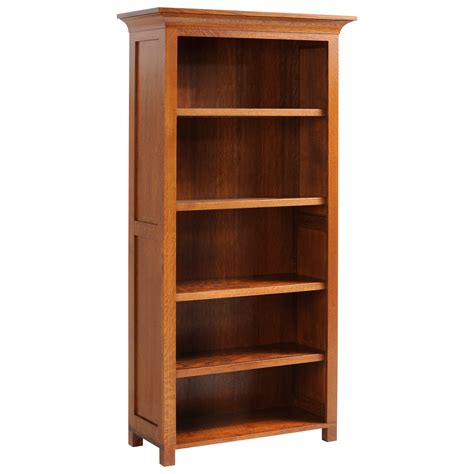 Y And T Woodcraft Coventry Mission 72 Bookcase With Four Adjustable