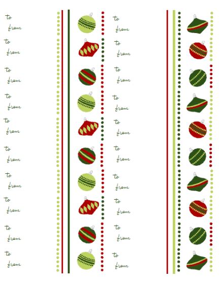 Christmas label and gift tag templates available to download onto blank labels. Christmas Label Templates Avery 5160 - Ythoreccio