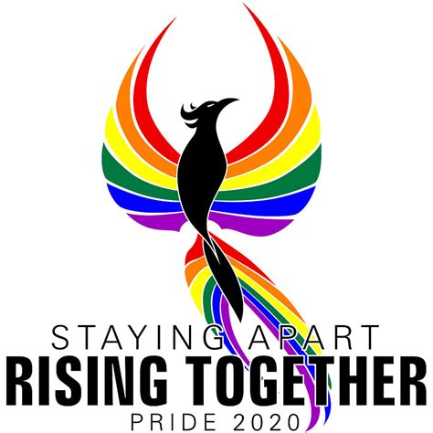 Staying Apart Rising Together Pride Lgbtq Phoenix Digital Art By Patrick Hiller Fine Art