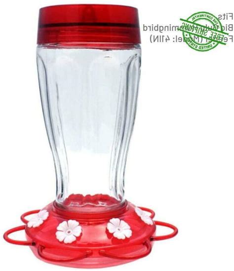 Hummingbird feeder red replacement tray. Hummingbird Feeder More 501 Replacement Flowers For Hummingird