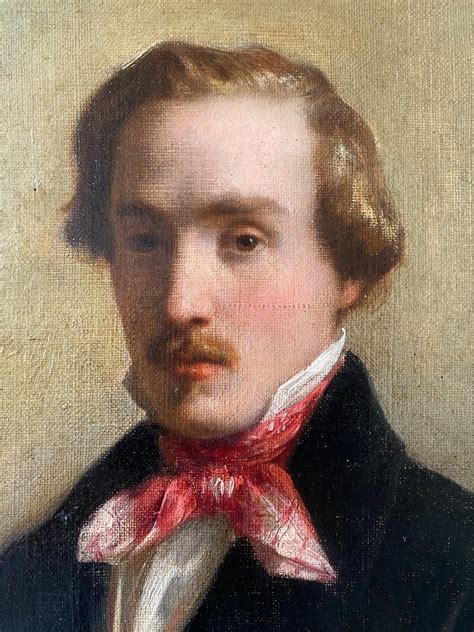 Portrait De Jeune Homme Vers 1830 Tableaux Portraits