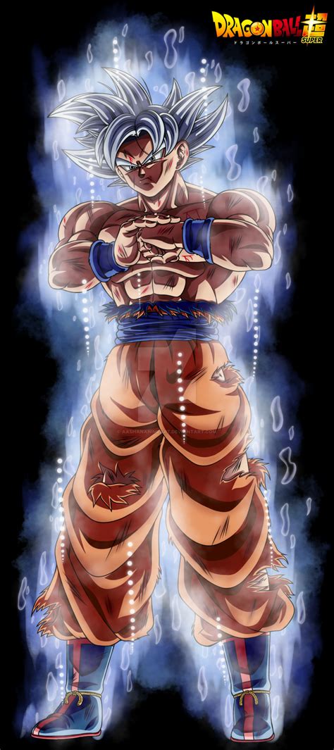 Goku Mastered Ultra Instinct By Aashananimeart On Deviantart