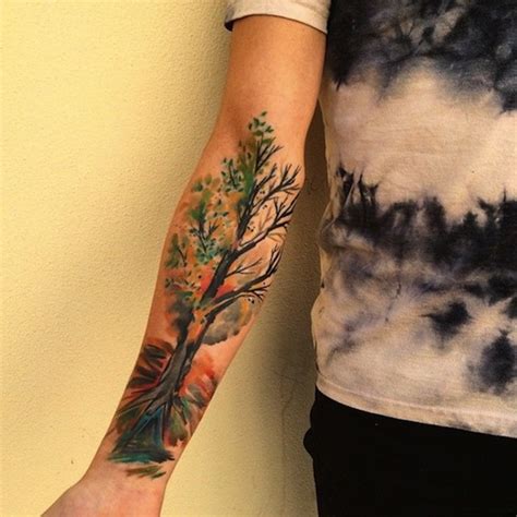 40 Awesome Tree Tattoo Designs And Ideas Blurmark