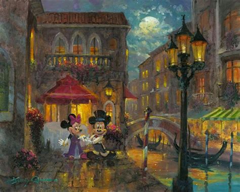 Disney Evening Anniversary By James Coleman Art Center Gallery