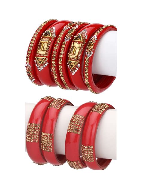buy online multi colored glass bangle from fashion jewellery for women by lakshya for ₹499 at 56