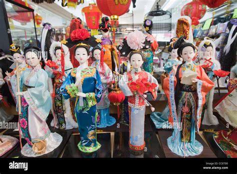 China Hong Kong Stanley Market Display Of Dolls In Ethnic Chinese