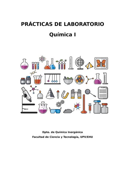 Pr Cticas Quimica I Pr Cticas De Laboratorio Qu Mica I Dpto De