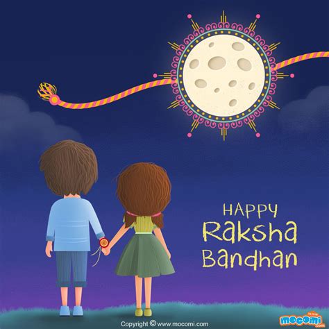 History Of Raksha Bandhan Festivals For Kids Mocomi Raksha