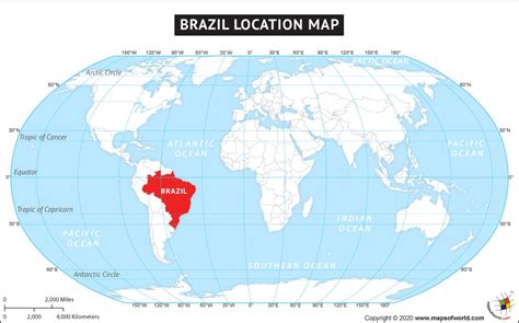 Where Is Brazil Where Is Brazil Located